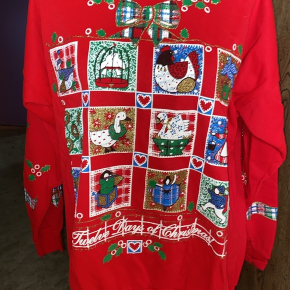 NWOT Christmas Sweatshirt by Christmas on Mainstreet - Picture 2 of 5